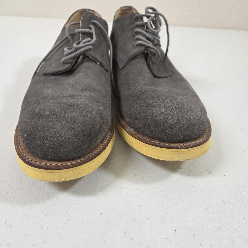 Walk-Over Men's Suede Lace-Up Oxfords Size 10 M Gray - Picture 3 of 7